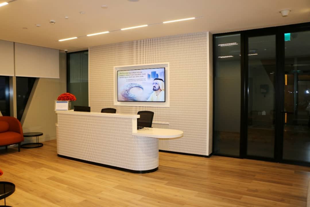 EPAC reception fit-out, Al Jalila Foundation