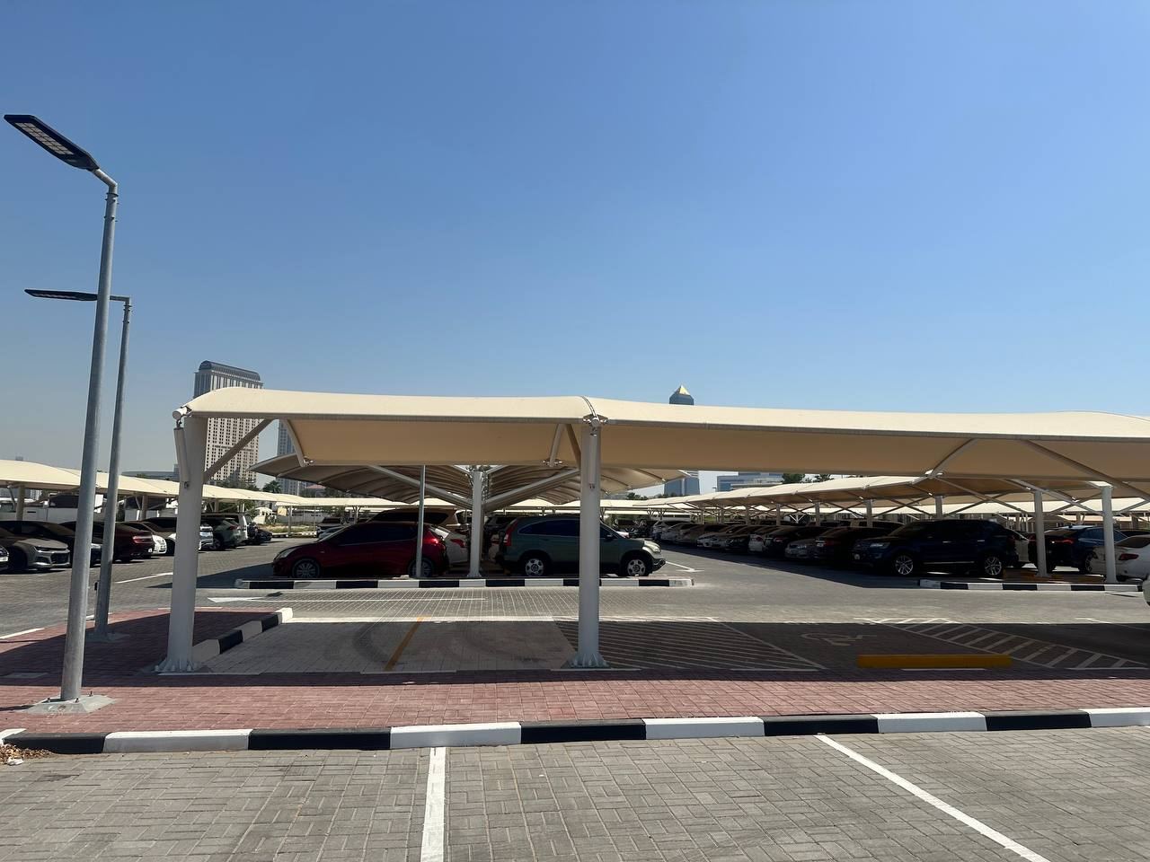 Rashid Hospital — Parking Shade Structures — 7