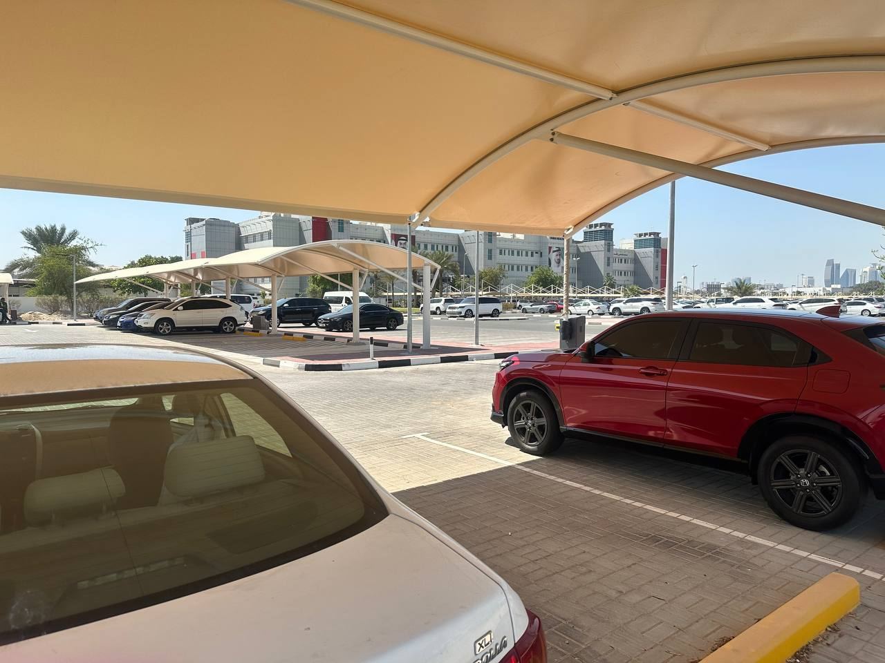 Rashid Hospital — Parking Shade Structures — 3